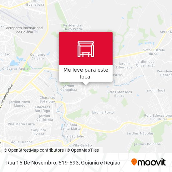 Rua 15 De Novembro, 519-593 mapa