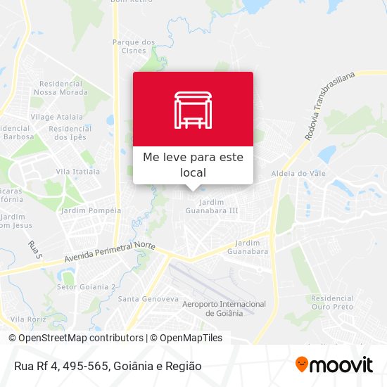 Rua Rf 4, 495-565 mapa