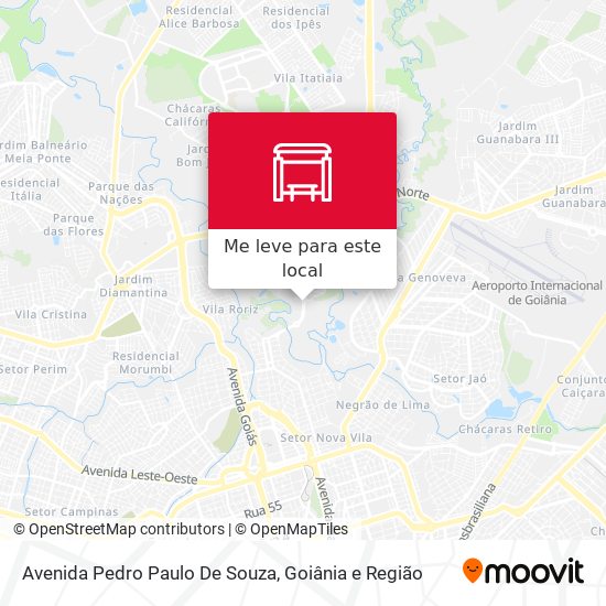 Avenida Pedro Paulo De Souza mapa