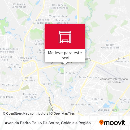 Avenida Pedro Paulo De Souza mapa