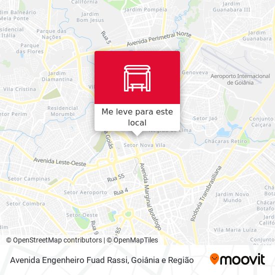 Avenida Engenheiro Fuad Rassi mapa