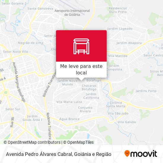 Avenida Pedro Álvares Cabral mapa