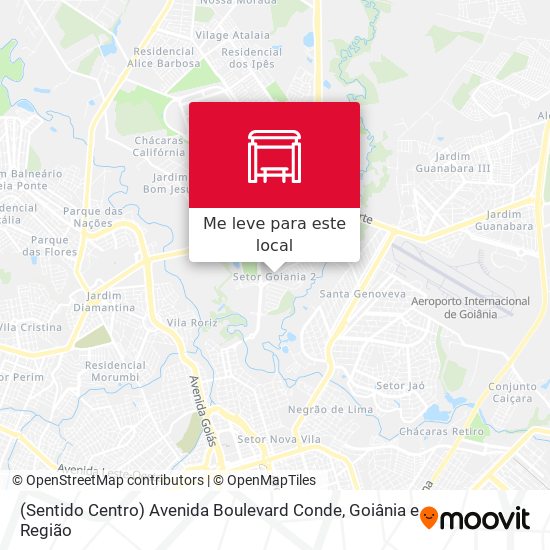 (Sentido Centro) Avenida Boulevard Conde mapa