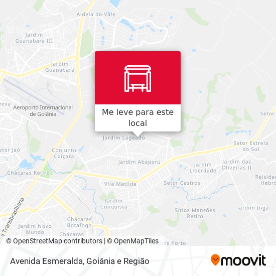 Avenida Esmeralda mapa