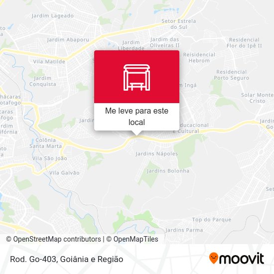 Rod. Go-403 mapa
