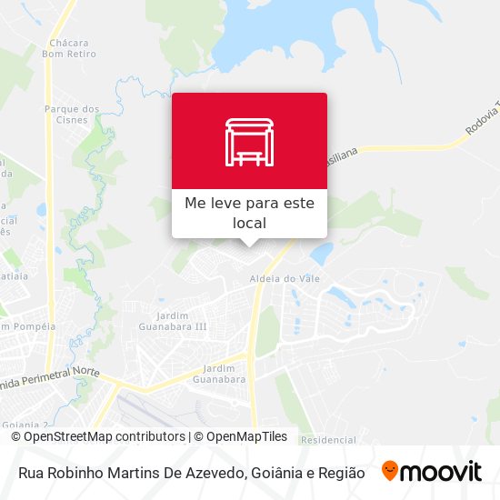 Rua Robinho Martins De Azevedo mapa