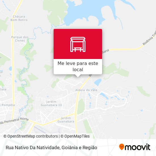 Rua Nativo Da Natividade mapa