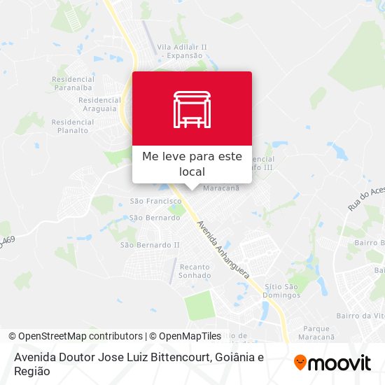 Avenida Doutor Jose Luiz Bittencourt mapa