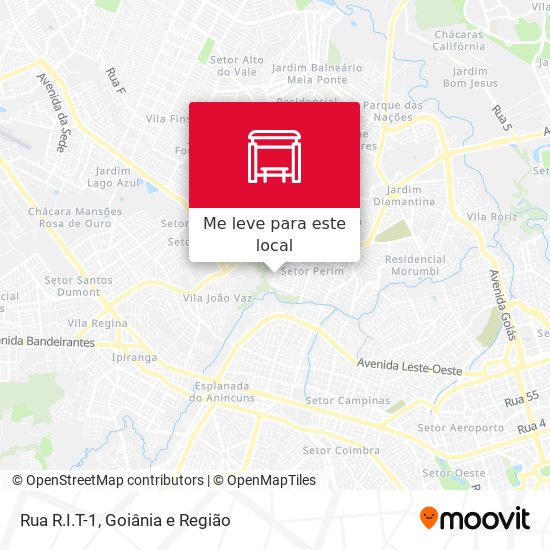 Rua R.I.T-1 mapa