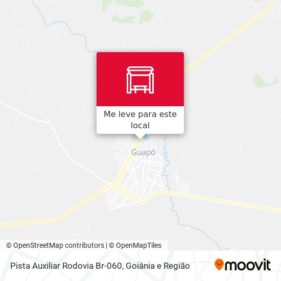 Pista Auxiliar Rodovia Br-060 mapa