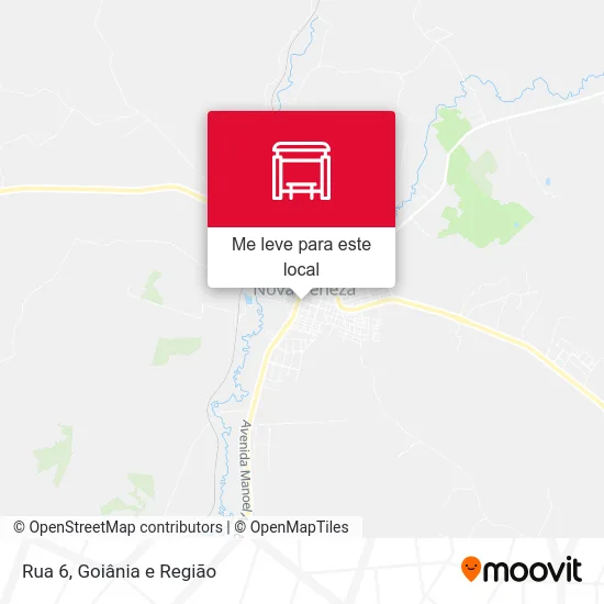 Rua 6 mapa