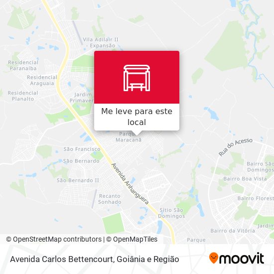 Avenida Carlos Bettencourt mapa