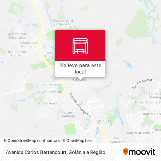 Avenida Carlos Bettencourt mapa