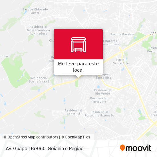Av. Guapó | Br-060 mapa