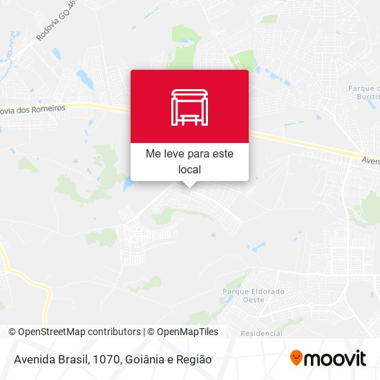 Avenida Brasil, 1070 mapa