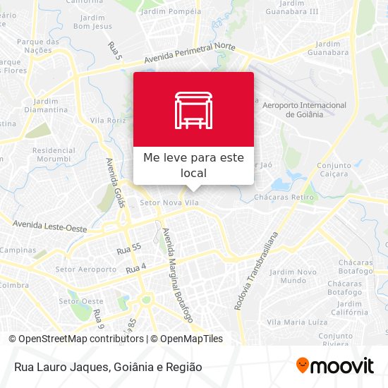 Rua Lauro Jaques mapa