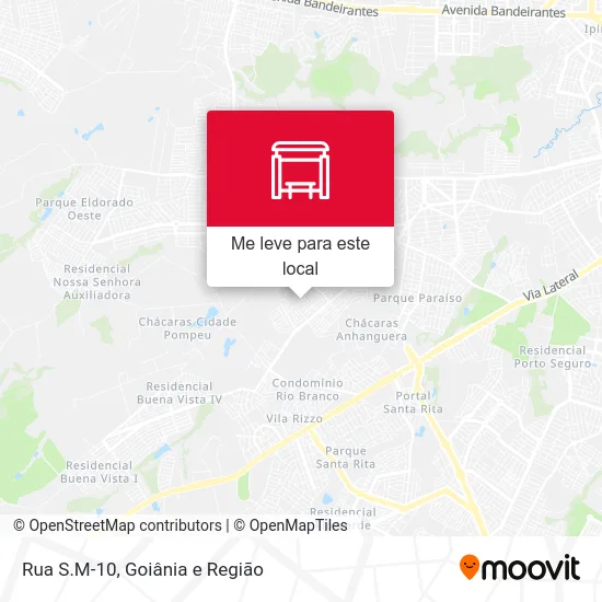 Rua S.M-10 mapa