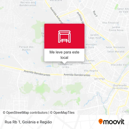 Rua Rb 1 mapa