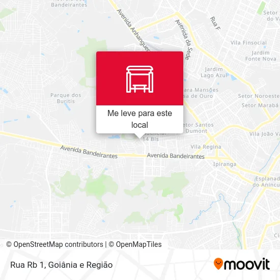 Rua Rb 1 mapa