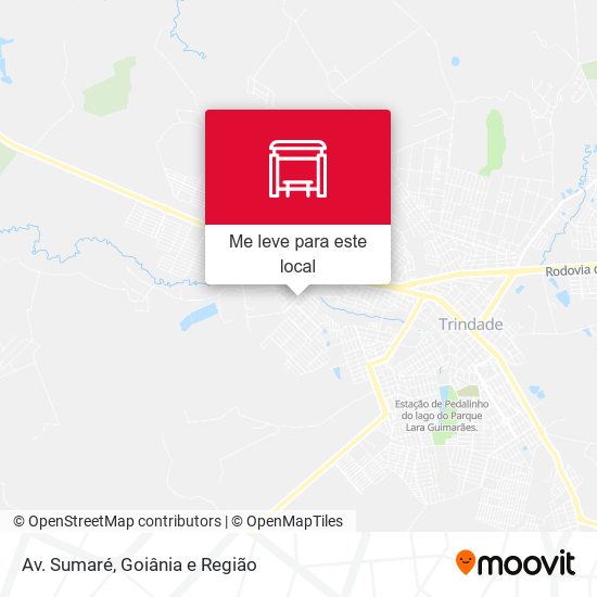 Av. Sumaré mapa