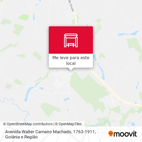 Avenida Walter Carneiro Machado, 1763-1911 mapa