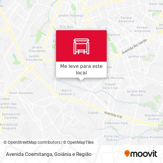 Avenida Coemitanga mapa