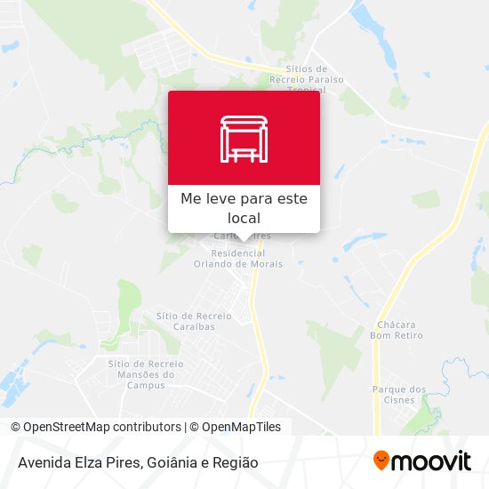 Avenida Elza Pires mapa