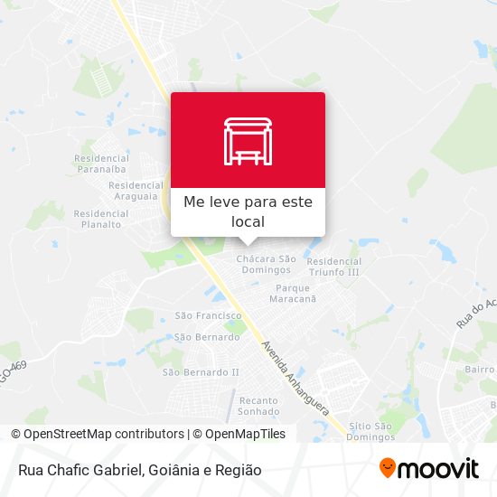Rua Chafic Gabriel mapa