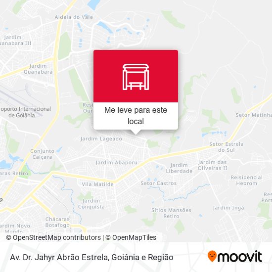 Av. Dr. Jahyr Abrão Estrela mapa