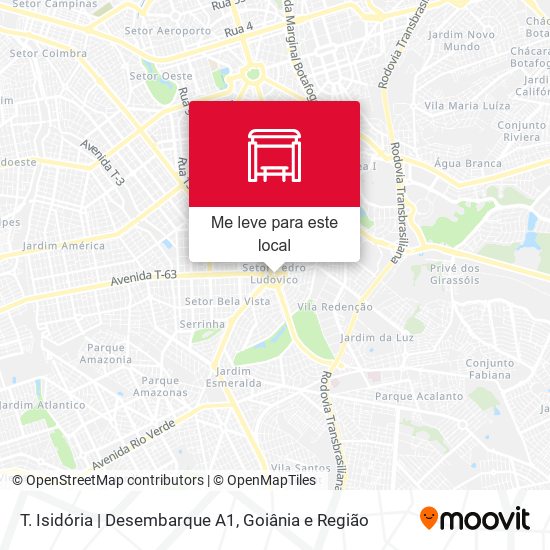 T. Isidória | Desembarque A1 mapa