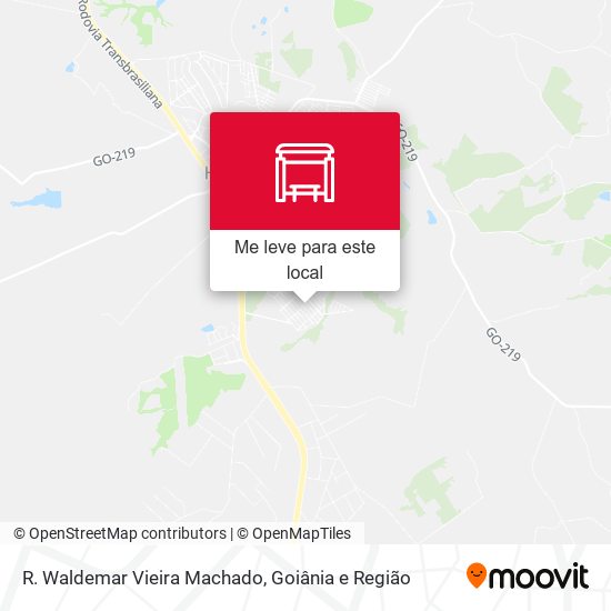 R. Waldemar Vieira Machado mapa