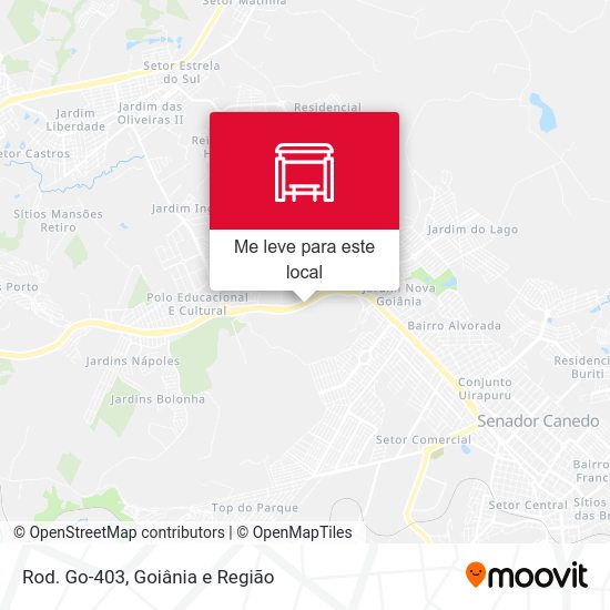 Rod. Go-403 mapa