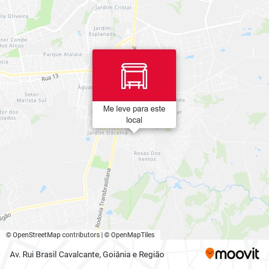 Av. Rui Brasil Cavalcante mapa