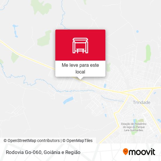 Rodovia Go-060 mapa