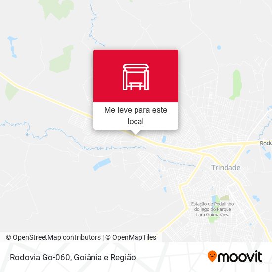Rodovia Go-060 mapa