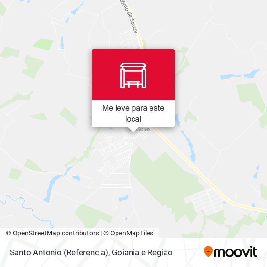 Santo Antônio (Referência) mapa