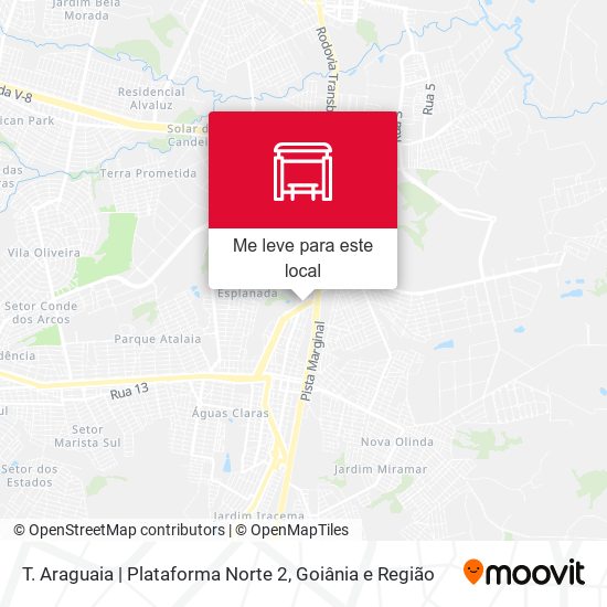 T. Araguaia | Plataforma Norte 2 mapa