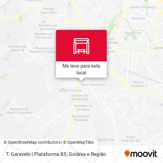 T. Garavelo | Plataforma B5 mapa