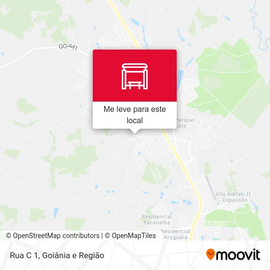 Rua C 1 mapa