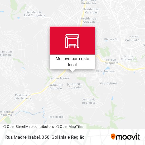Rua Madre Isabel, 358 mapa