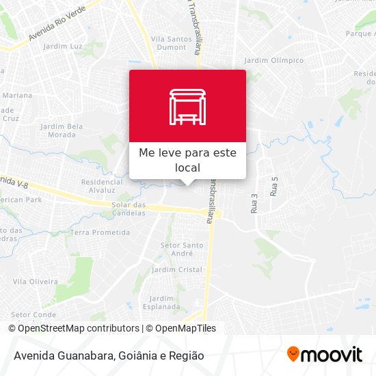 Avenida Guanabara mapa