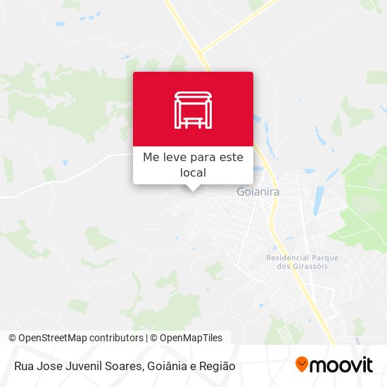 Rua Jose Juvenil Soares mapa