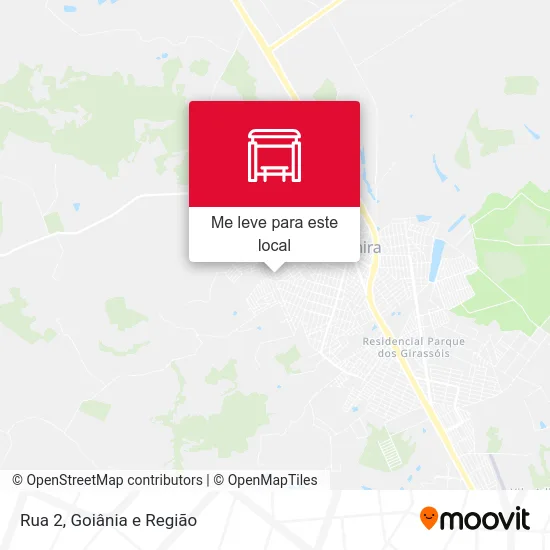 Rua 2 mapa