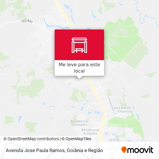 Avenida Jose Paula Ramos mapa