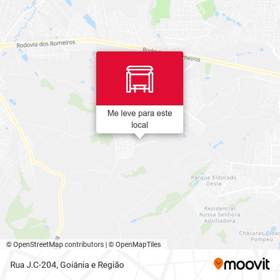 Rua J.C-204 mapa