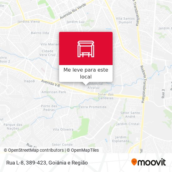 Rua L-8, 389-423 mapa
