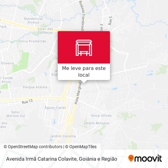 Avenida Irmã Catarina Colavite mapa