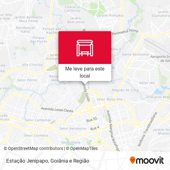 Estação Jenipapo mapa