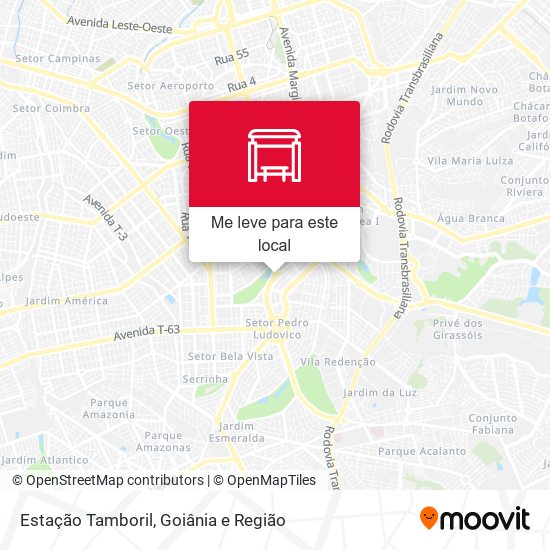 Estação Tamboril mapa