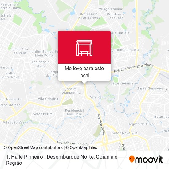 T. Hailé Pinheiro | Desembarque Norte mapa